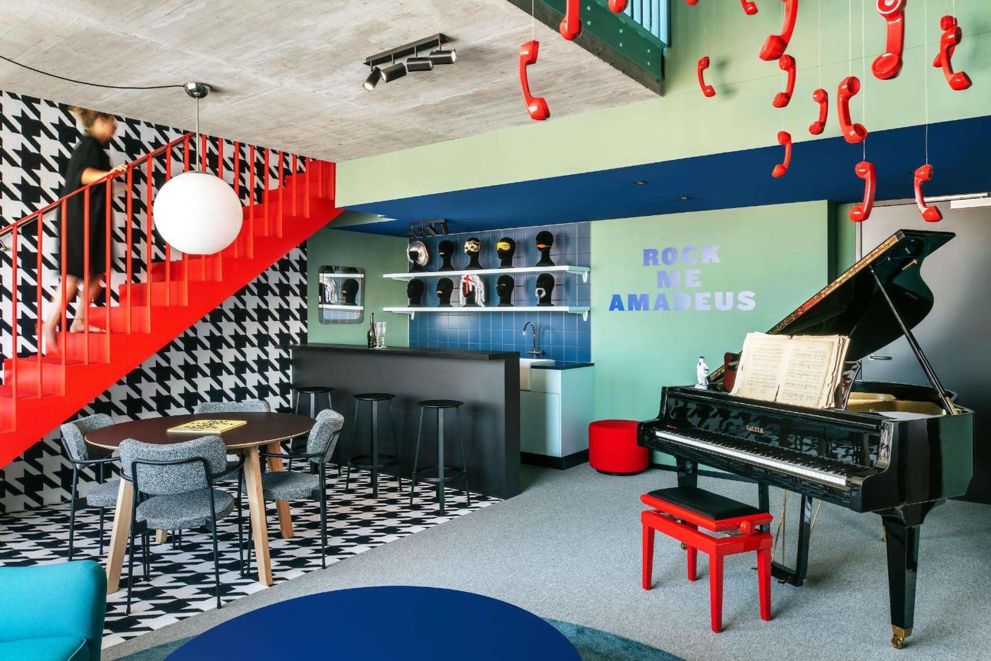 Hotel The Social Hub Vienna Esterno foto Rock Me Amadeus
