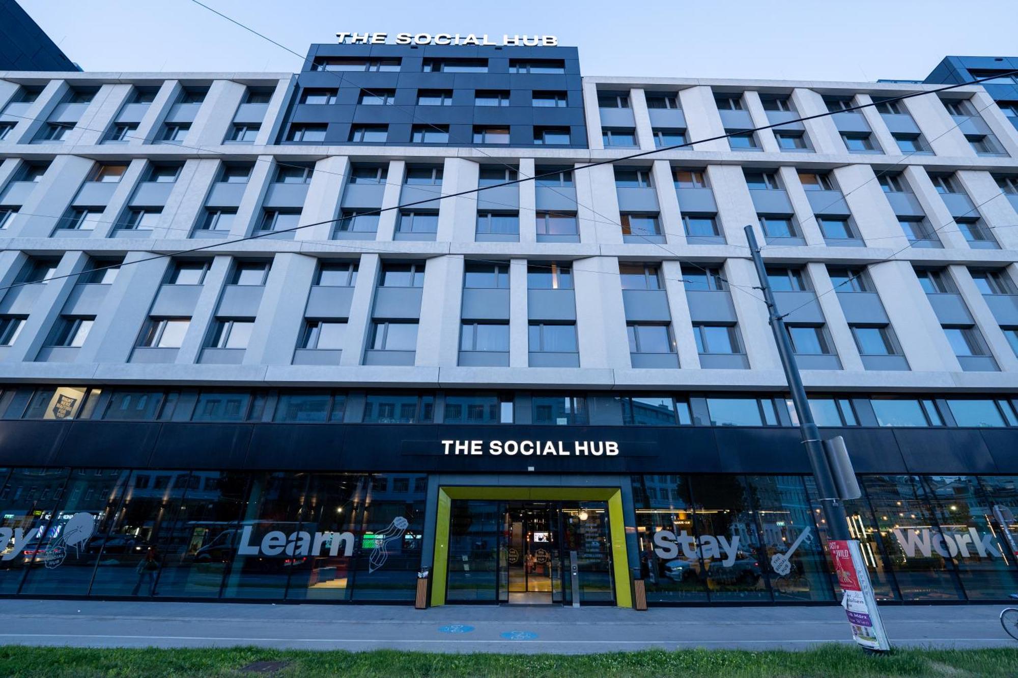 Hotel The Social Hub Vienna Esterno foto